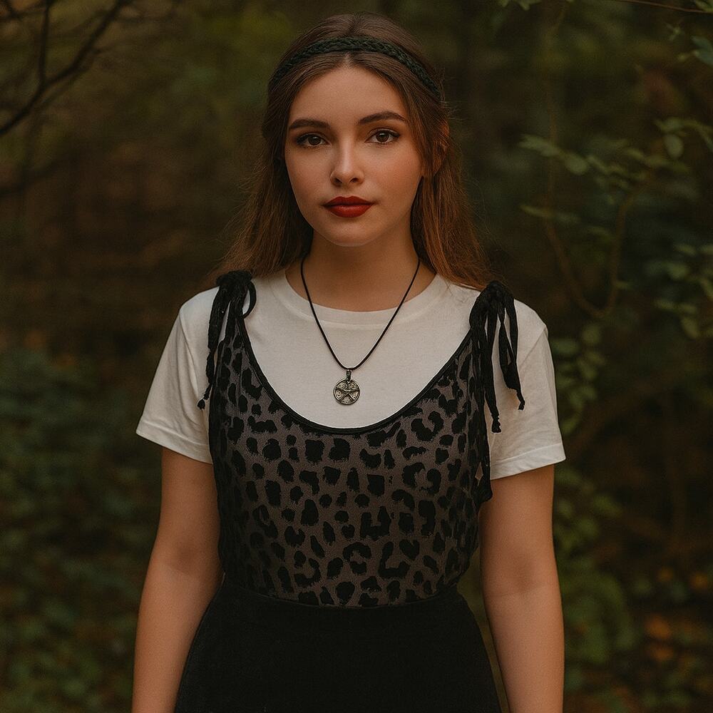 LE PETIT TROU Sz S Black Joie Cheetah Leopard Sheer Velvet Burnout Bodysuit